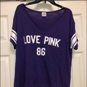 PINK jersey tee